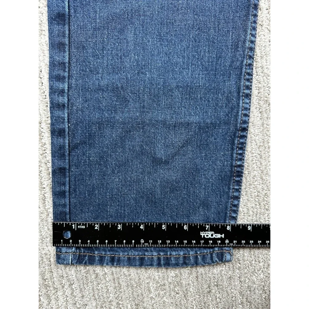 Levis 514 Straight Leg Jeans Men's 36x32 (fits 36x31.5) Medium Wash Blue Denim